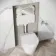 Idaho Pneumatic Concealed Cistern with Chrome Flush Plate - Round Buttons