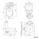 Denver Rimless Close Coupled Toilet With Soft Close Slim Seat