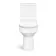 Denver Rimless Comfort Height Close Coupled Toilet With Soft Close Slim Seat