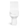 Denver Rimless Comfort Height Close Coupled Toilet & Pedestal Basin Set
