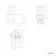 Atlanta Close Coupled Corner Toilet With Soft Close Seat