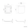 Atlanta Fully Back to Wall Close Coupled Corner Toilet With Soft Close Slim Seat