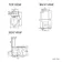 Alma Traditional Rimless Close Coupled Toilet With Gloss Black Wooden Soft Close Seat