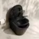 Loma Matt Black Rimless Back To Wall Toilet With Premium Soft Close Seat