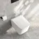 Kent Matt White Rimess Tornado Wall Hung Toilet With Premium Soft Close Slim Seat