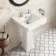 Enid Traditional Low-Level Toilet With Gloss White Wooden Seat & Pedestal Basin - Double Tap Hole