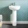 Denver Close Coupled Toilet & Pedestal Basin Set
