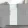 Harper Gloss White Side Cabinet Unit 300mm - Brushed Brass Accents