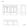 Bermuda Chalk White Double Basin Vanity 1200mm