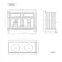 Lucia Chalk White Double Vanity with Marble Top & Undermount Basins 1200mm