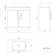 Avon Stone Grey Vanity with Marble Top & Curved Counter Top Basin 800mm