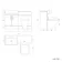 Harper Gloss White Combination Vanity Basin with Marble Top & Atlanta Toilet 1200mm