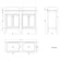 Bermuda Chalk White with Marble Top & Curved Counter Top Basin 1200mm