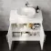 Avon Gloss White Cabinet 800mm - Excludes Counter Top Basin