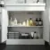 Avon Gloss White Basin Vanity and Back To Wall Unit 1300mm