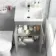 Avon Stone Grey Combination Vanity Basin and Miami Toilet 1000mm