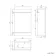 Avon Stone Grey Combination Basin Drawer and Aruba Toilet 1100mm - Right Handed