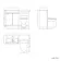 Trent Stone Grey Combination Vanity Basin and Aruba Toilet 1100mm