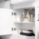 Harper Gloss White Combination Vanity Basin with Marble Top & Atlanta Toilet 1500mm