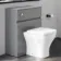 Foster Stone Grey Back To Wall Unit and Atlanta Toilet