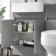 Foster Stone Grey Vanity with Semi Recessed Basin 600mm