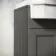 Monaco Graphite Grey Combination Vanity Traditional Basin and Seattle Toilet 1200mm