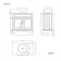 Lucia Graphite Grey Vanity with Oak Effect Top & Oval Counter Top Basin 840mm