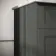 Lucia Graphite Grey Vanity with Marble Top & Oval Counter Top Basin 840mm