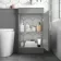 Avon Stone Grey Combination Vanity Basin and Boston Toilet 950mm