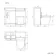 Avon Stone Grey Combination Vanity Basin and Boston Toilet 950mm