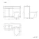 Trent Gloss White Combination Vanity Basin and Boston Toilet 1100mm - Left Handed