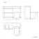 Trent Stone Grey Combination Basin Drawer and Boston Toilet 1100mm - Left Handed