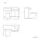 Foster Gloss White Combination Vanity Basin and Boston Toilet 1200mm - Right Handed