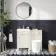 Bermuda Chalk White Combination Vanity Basin and Boston Toilet 1000mm