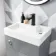 Ohio Stone Grey 2-In-1 Combined Wash Basin & Denver Toilet 500mm