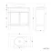 Bermuda Dove Grey Vanity with Oval Counter Top Basin 800mm - Brushed Brass Accents