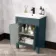 Bermuda Midnight Green Basin Vanity 600mm