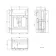 Monaco Graphite Grey Traditional Basin Vanity and Back To Wall Unit 1200mm (Excludes Pan & Cistern) - Brushed Brass Accents
