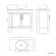 Bermuda Dove Grey Vanity with Oval Counter Top Basin 800mm - Brass Knurled Handles