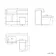 Foster Tungsten Grey Combination Vanity Basin and Boston Toilet 1200mm - Left Handed