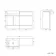 Foster Tungsten Grey Basin Vanity with Marble Top & Back To Wall Unit 1200mm - Excludes Toilet