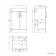 Mersey Gloss White Combination Vanity Basin and Houston Toilet 1000mm