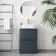 Corsica Inky Blue Vanity Drawer with Marble Top & Marin Basin 600mm