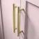 Bermuda Cashmere Pink Cabinet with Marble Top 600mm (Excludes Counter Top Basin) - Brass Knurled Handles
