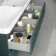 Corsica Midnight Green Wall Hung Double Basin Drawer Vanity 1200mm