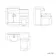 Quartz Gloss White Combination Vanity Basin and Denver Toilet 1150mm - Black Accents