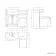 Capri Cotton White Combination Vanity Basin and Houston Toilet 1050mm - Chrome Handles