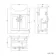 Capri Fog Grey Vanity with Semi Recessed Basin 550mm - Traditional Handles