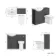 Capri Slate Grey Combination Vanity Basin and Aruba Toilet 1050mm - Chrome Handles