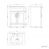 Milos Fog Grey Basin Vanity 600mm - Traditional Handles